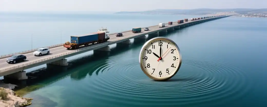 Временное Замедление Транспортного Потока Над Азовским Морем