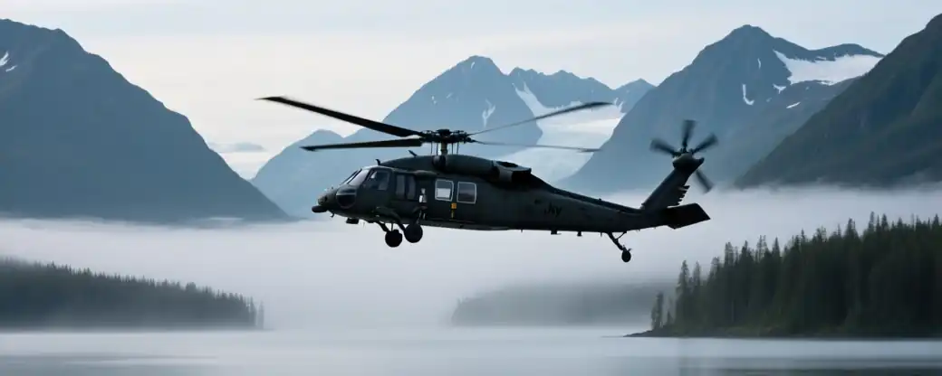 Крушение вертолета USCG MH-60 Jayhawk стало причиной тревоги на Аляске