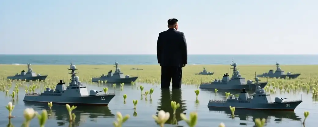 Ким Чен Ын усилит морскую мощь Корейской Народно-Демократической Республики