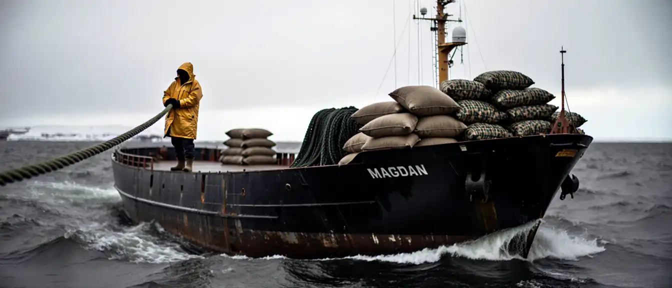 Морской путь надежды: из труднодоступного Эвенска в Магадан прибыла новая партия помощи для фронта
