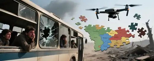 Гомельские чиновники раскритиковали маршрут автобуса, подвергшегося дрон-атаке