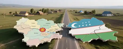 Границы меняются: киргизские и узбекские земли перераспределены