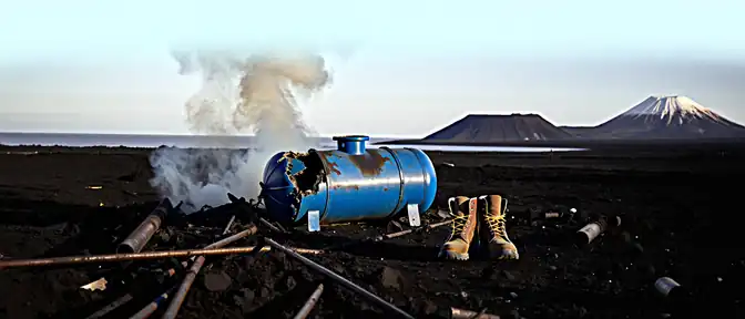 Трагедия на камчатском прииске: взрыв баллона унес жизнь рабочего