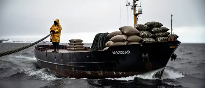 Морской путь надежды: из труднодоступного Эвенска в Магадан прибыла новая партия помощи для фронта