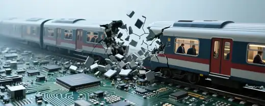 Германия остановлена: как технический сбой парализовал железнодорожное сообщение