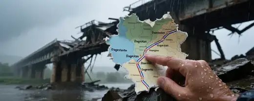 Разрушительные Ливни В Дагестане Обрушили Автомобильный Мост